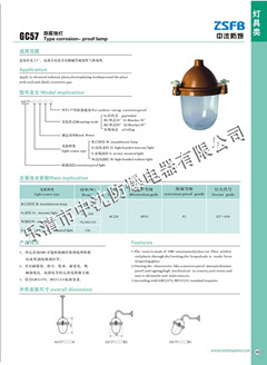 防腐蝕燈廠家 GC57防腐蝕燈價(jià)格 防腐蝕燈規(guī)格 防爆燈具廠家