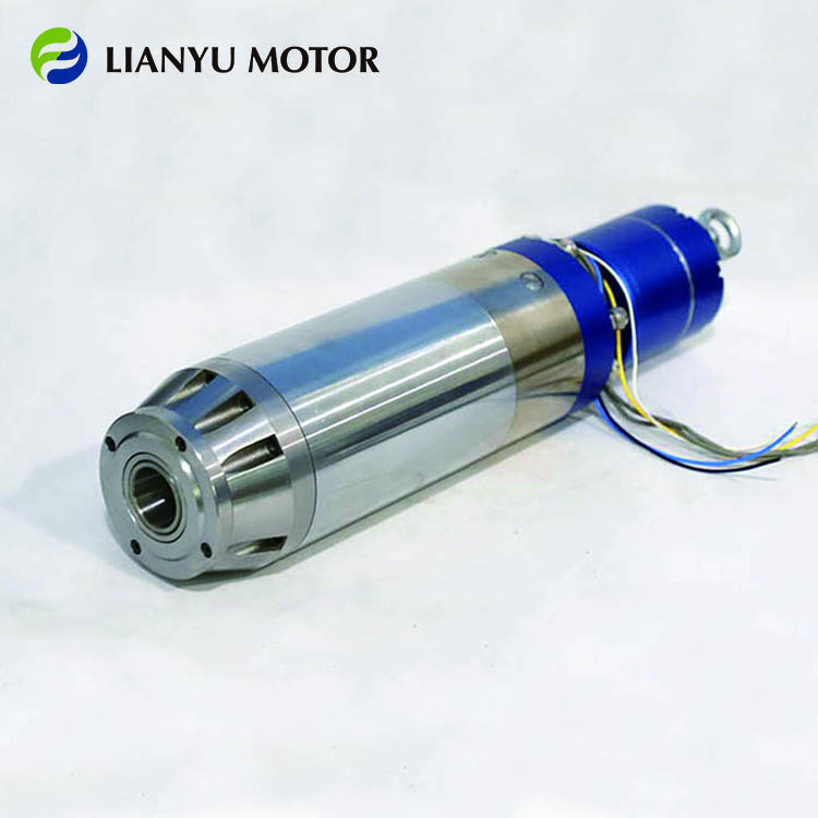 LIANYU MOTOR 主軸電機(jī) 機(jī)床模具主軸打磨砂光切削 氣動拉刀電主軸 100