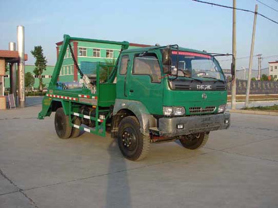 東風金霸擺臂式垃圾車 灑水車廠家 垃圾車廠家 垃圾車價格表