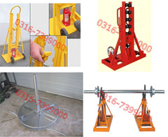 梯形放線架，10T電纜放線架，10噸電纜放線架