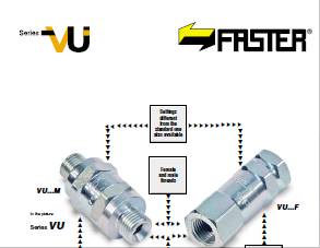 意大利FASTER快速接頭、FASTER接頭