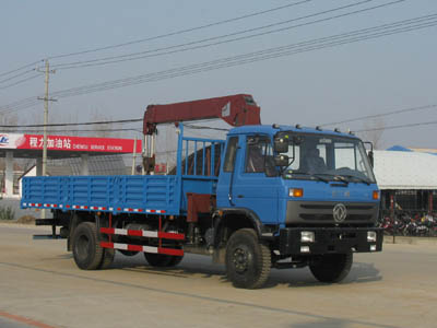 湖北程力東風(fēng)145隨吊車