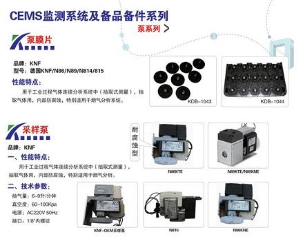 電廠脫硫N86KTE取樣泵   抽氣泵