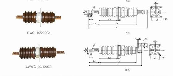 【湖南電力】CWC-20/3000A CWC-10/630穿墻套管