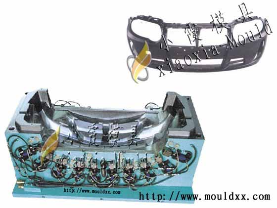 黃巖PE保險杠模具 保險杠塑料模具