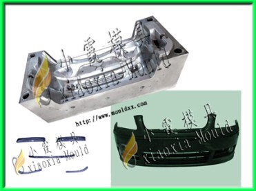 后保險(xiǎn)杠塑料模具 保險(xiǎn)杠塑料模具