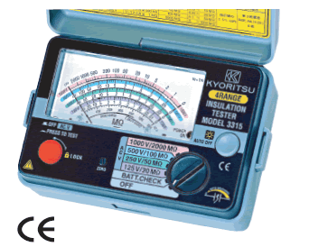 日本共立KYORITSU 3315絕緣電阻計