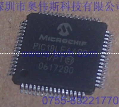 專業(yè)供應PIC18LF6490-I/PT MICROCHIP單片機