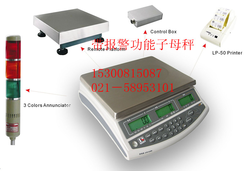 控制PLC信號輸出電子秤，繼電器控制輸出電子秤