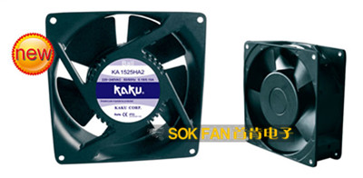 KAKU卡固 KA1525HA2軸流風(fēng)機(jī)AC220V 15厘米風(fēng)扇