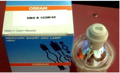 新疆歐司朗(OSRAM) HBO R 103W/45短弧汞燈