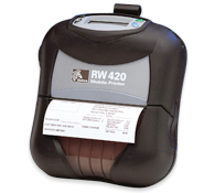 斑馬ZEBRA RW 420 移動(dòng)條碼打印機(jī)