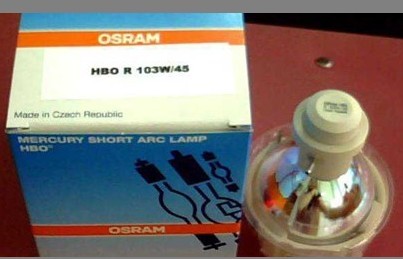 顯微鏡專用冷光源燈泡OSRAM HBO R 103W/45 短弧燈