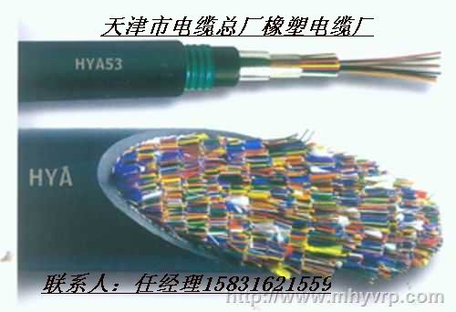 煤礦用電話電纜MHYV22 MHYA32 50X2*0.6