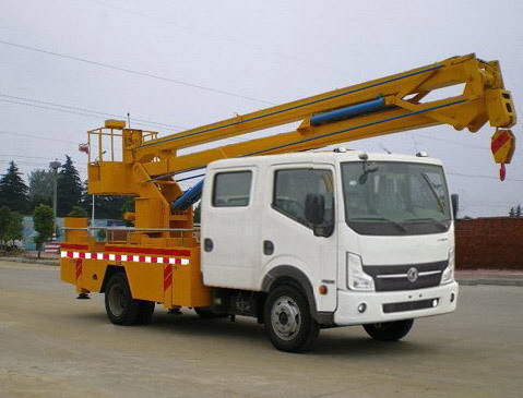 云梯車 東風(fēng)高空作業(yè)車報(bào)價 雙排座云梯高空作業(yè)車直銷