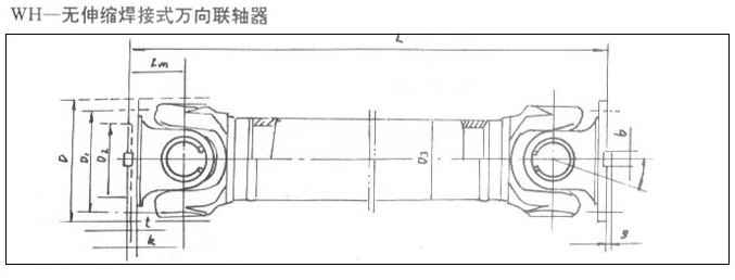 SWC WH型(無伸縮焊接式)萬向聯(lián)軸器