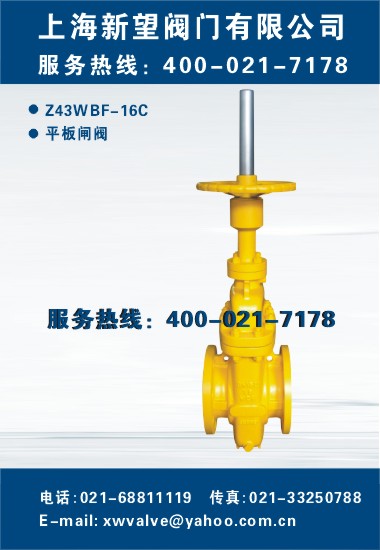 平板閘閥Z43WBF-16C