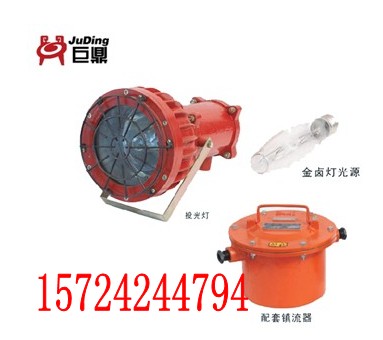 礦用隔爆型投光燈（帶防爆證和煤安證，光源電壓和功率：127V,17