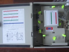 插片式光纖分纖箱，16路光分路器箱，壁掛式光纜分纖箱，F(xiàn)TTH樓道