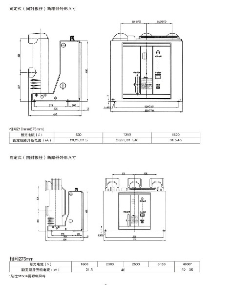 江蘇VSM-12/630永磁真空斷路器