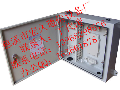 廠家不銹鋼12芯室外光纖分線箱 24芯冷軋板室外光纖分線箱 配線箱