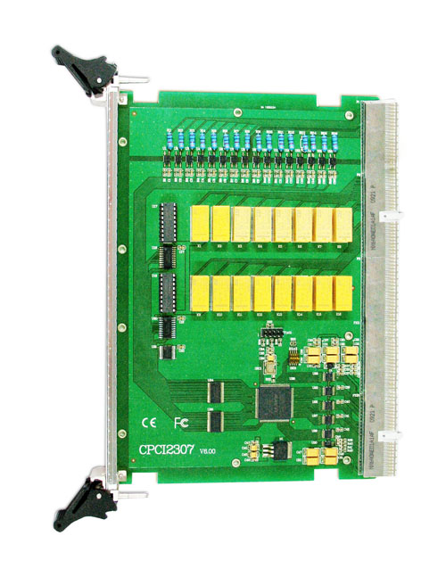 阿爾泰CPCI2307光隔離數(shù)字量輸入，觸點(diǎn)繼電器輸出卡