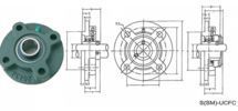 UELFC206外球面軸承、軸承型號、軸承廠家、軸承尺寸、軸承座