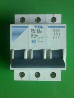 TCL小型斷路器TLB1-63C50/3