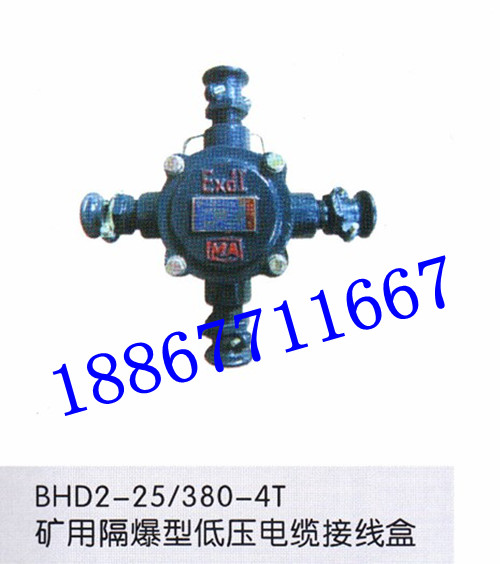 BHD2-25/4T礦用隔爆型接線盒 低壓接線盒 礦用電纜接線盒