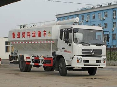 東風天錦電動絞龍散裝飼料車