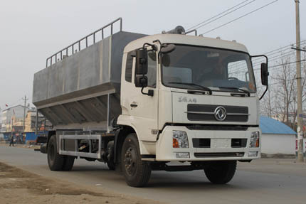 東風(fēng)天錦散裝飼料運(yùn)輸車湖北成龍威面向全國(guó)供應(yīng)