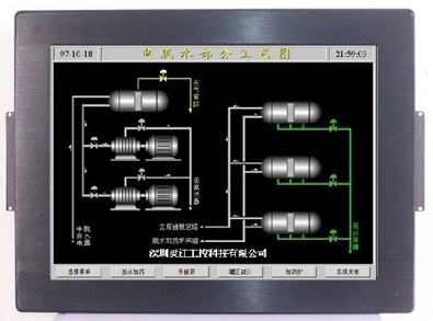 觸摸工控機(jī)無風(fēng)扇工控機(jī)嵌入式工控機(jī)凌動寬溫寬壓工控電腦