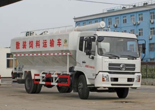 內(nèi)蒙古散裝飼料車湖北程力廠家直銷22立方飼料運輸車報價