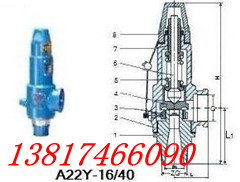 A22Y-16-40彈簧全啟式安全閥廠家