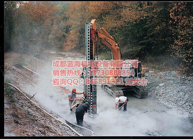 履帶管棚鉆機，礦山鉆機廠家，挖機改造鉆機