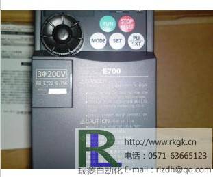 三菱FR-E720-0.75K 變頻器  現(xiàn)貨