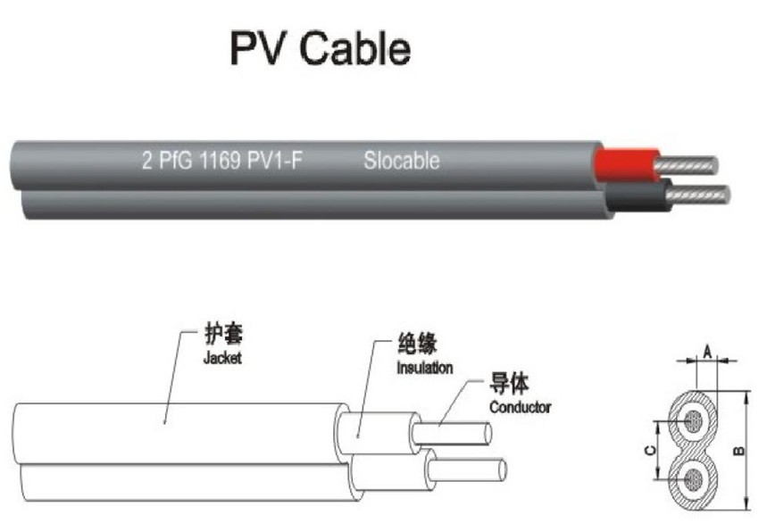 光伏電纜2*2.5mm2