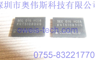 供應(yīng)原裝K4T51083QG-HCE6 SAMSUNG內(nèi)存芯片