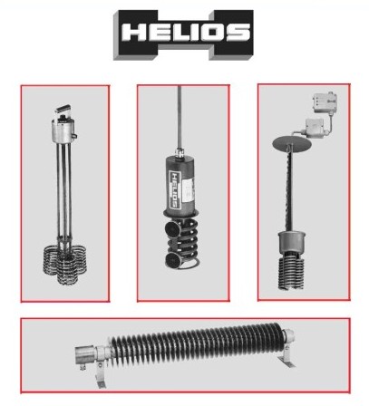 德國海洛斯（Helios）電加熱器、螺紋安裝電加熱器