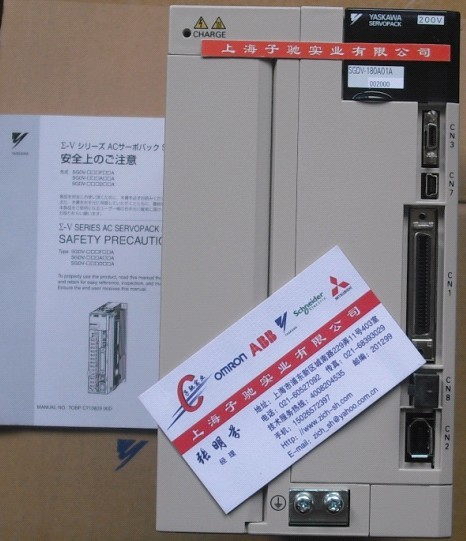 SGDV-200A01A + SGMGV-30ADC6C電機(jī)與驅(qū)動(dòng)