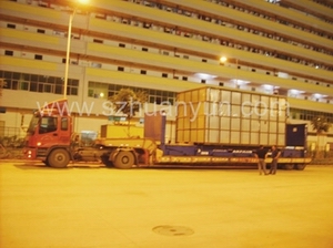 矮架拖車 深圳矮架拖車 深圳矮架拖車超高超寬框架柜運(yùn)輸