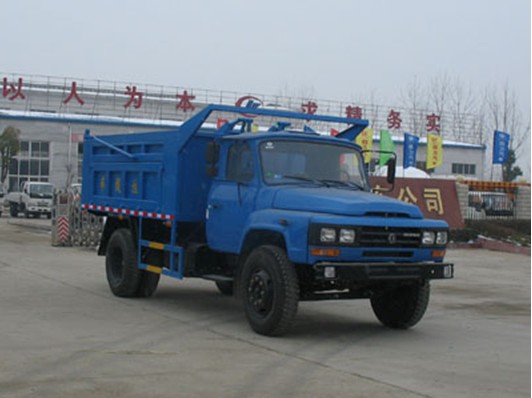 東風擺臂式垃圾車|車廂可卸垃圾車|程力垃圾車廠家直銷