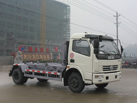 程力威自卸式垃圾車車廂結機構型式