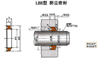 標(biāo)準(zhǔn)密封件LBI/LBH密封件防塵密封件-天津伊威井瑞