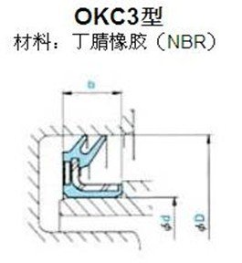 okc3型油封-nok品牌旋轉(zhuǎn)型油封-天津伊威井瑞