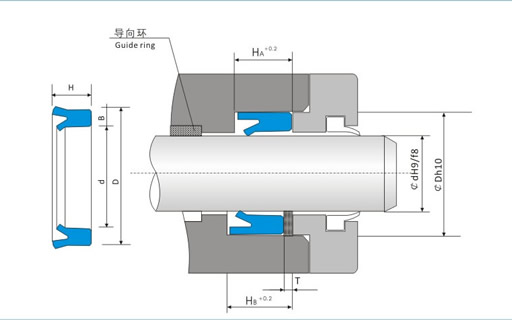 山東YXD型密封圈，孔用YXD型密封圈廠家