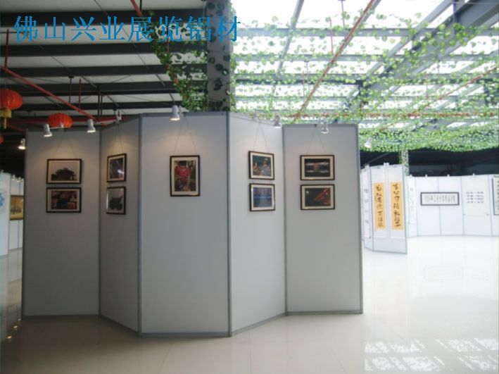 鋁合金屏風(fēng)、展覽展示屏風(fēng)，校園展畫(huà)屏風(fēng)