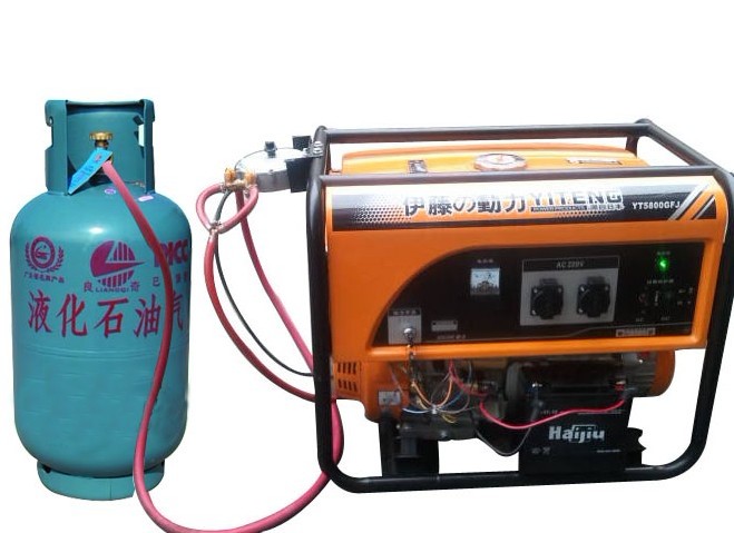 小型移動式汽油發(fā)電機(jī) 5KW燃?xì)獍l(fā)電機(jī)組價格