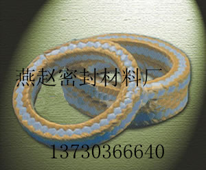 供應(yīng)芳綸交織黑四氟盤根