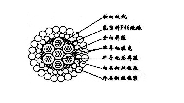 W7F46PP-12.4mm七芯氟塑料F46絕緣分相屏蔽及總屏蔽雙